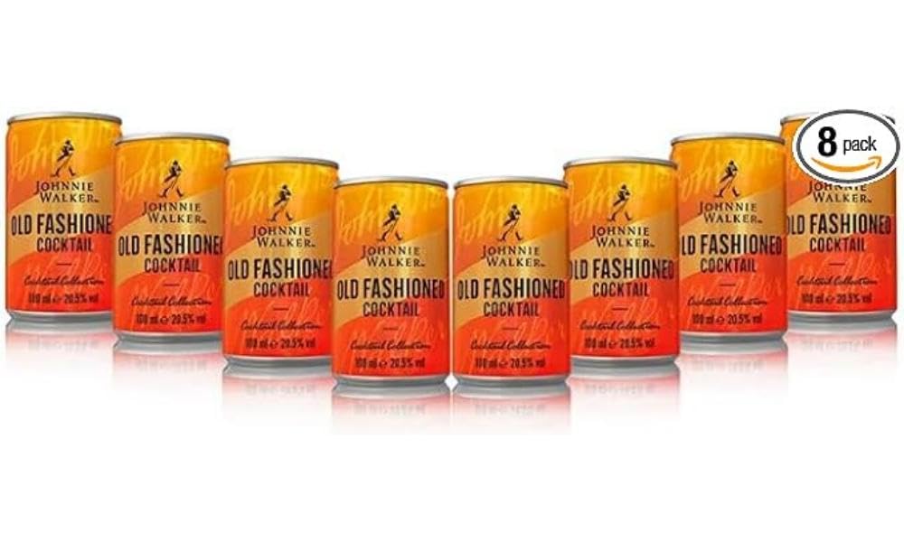 Old Fashioned Cocktail, 8 x 100ml