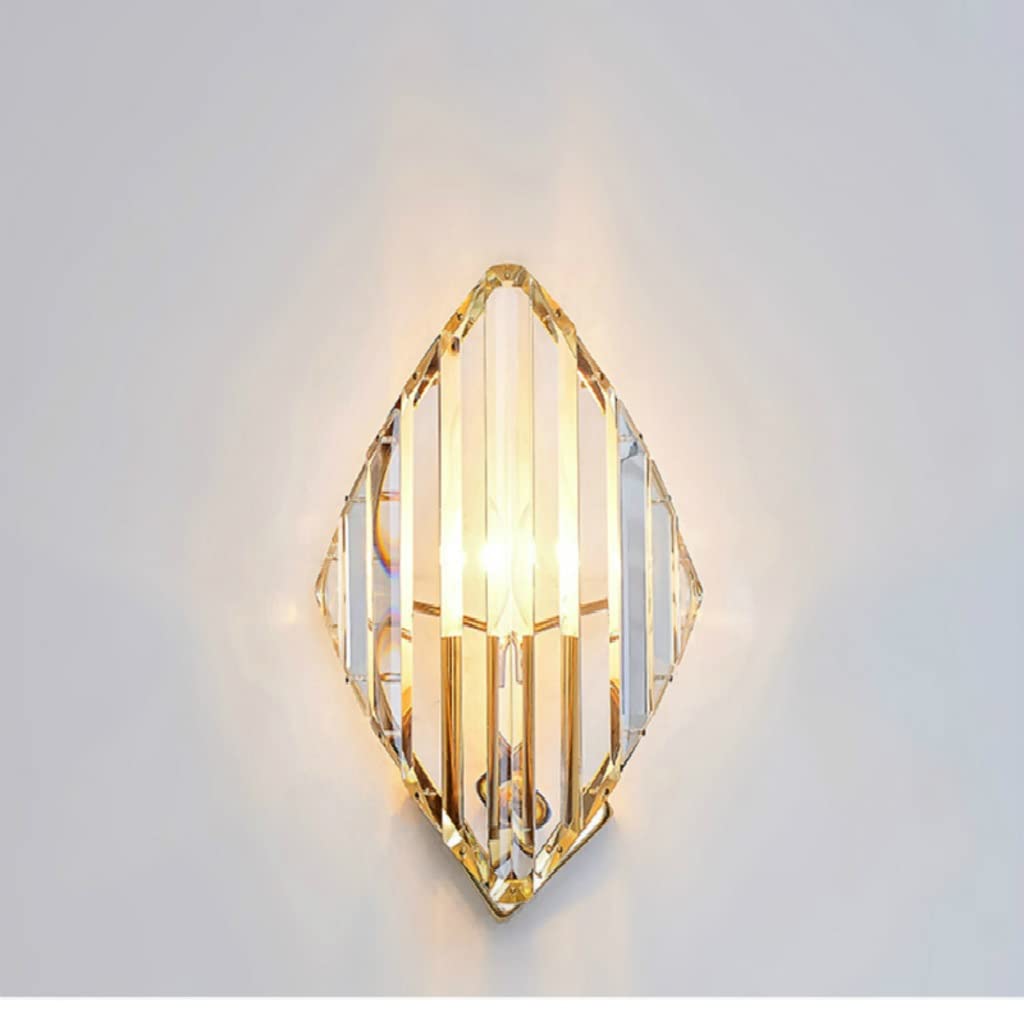 MYUYEE Crystal Wall Lamps Sconce Light Fixture Living Room Decoration Bedside Luminaire Hotel Hallway Interesting Warm As Ever