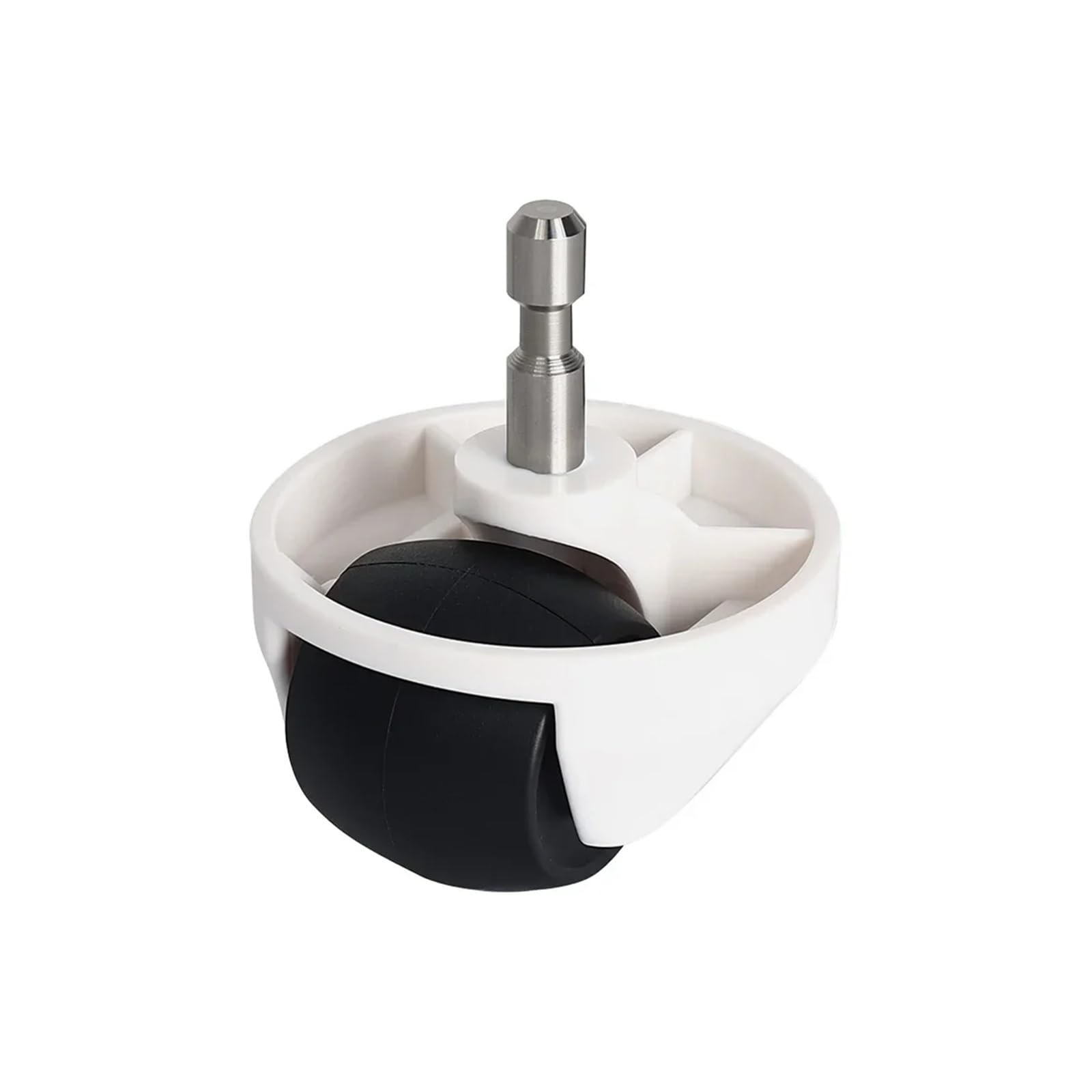 Compatible for Xiaomi，1S 1C，Compatible for Roborock，S5 S6 S50 S60 S5Max S6Maxv Pure，Robot Vacuum Cleaner Components Front Foot Guide Steering Wheel(White)