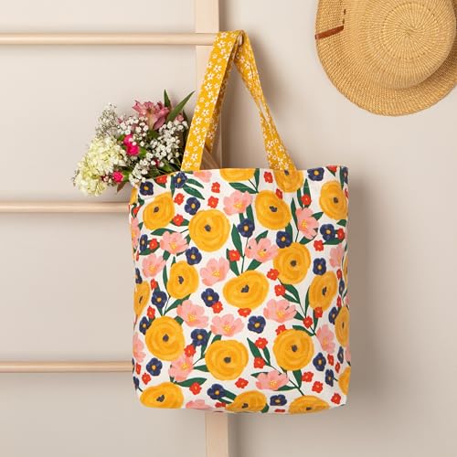 Now Designs Bolsa Tote de Algodón Reutilizable 15 x 18 in miniatura 3