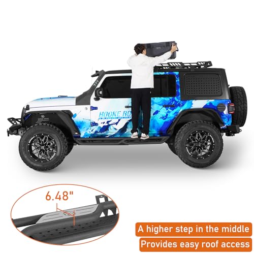 Estribos laterales para Jeep Wrangler JL 2018-2026 miniatura 3