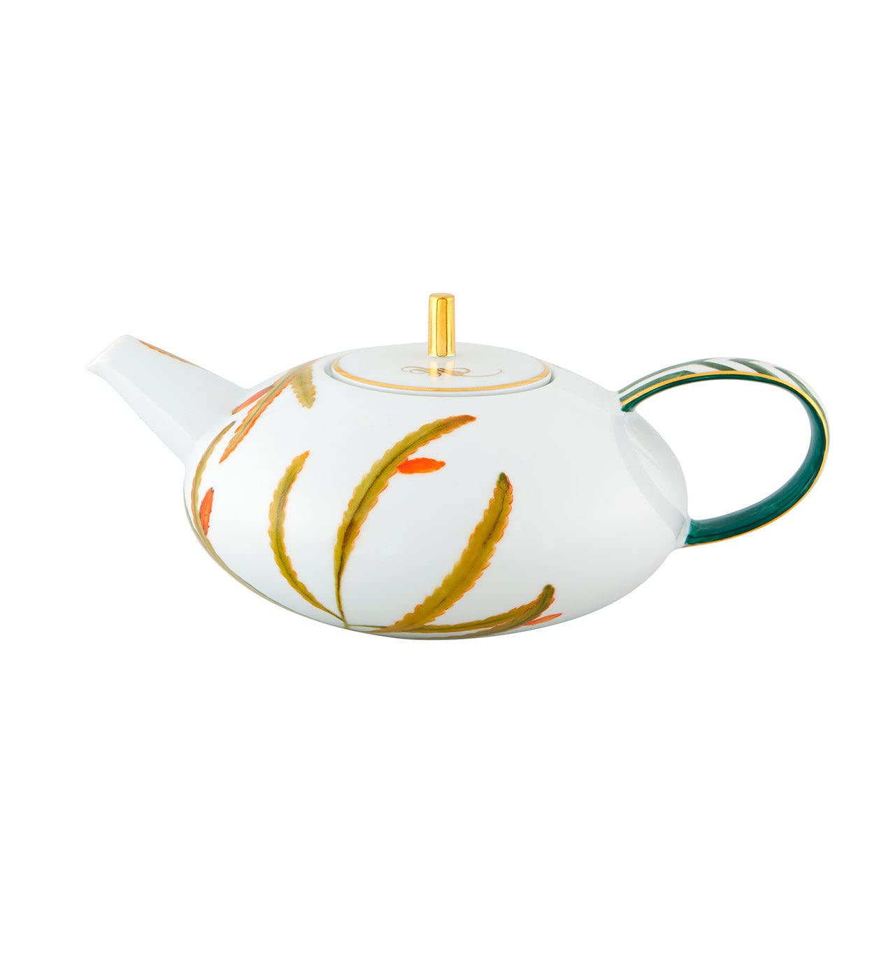 Théière en porcelaine de luxe Vista Alegre Amazonia pour infusion et service de table