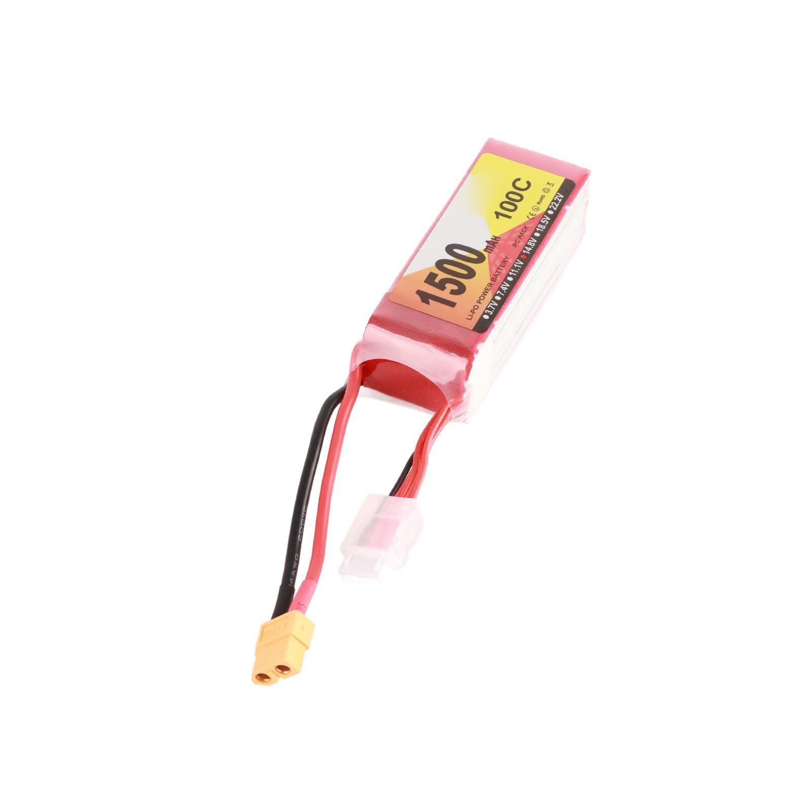 RiToEasysports Batterie LiPo RC, Pack Batterie Rechargeable 14,8V 1500mAh