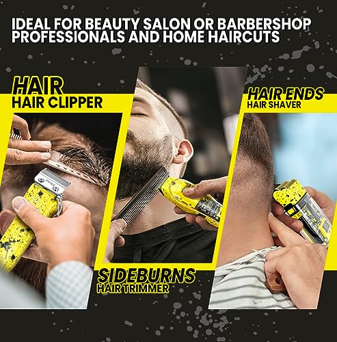 Tondeuse à barbe DSP jaune pour votre routine matinale - 3