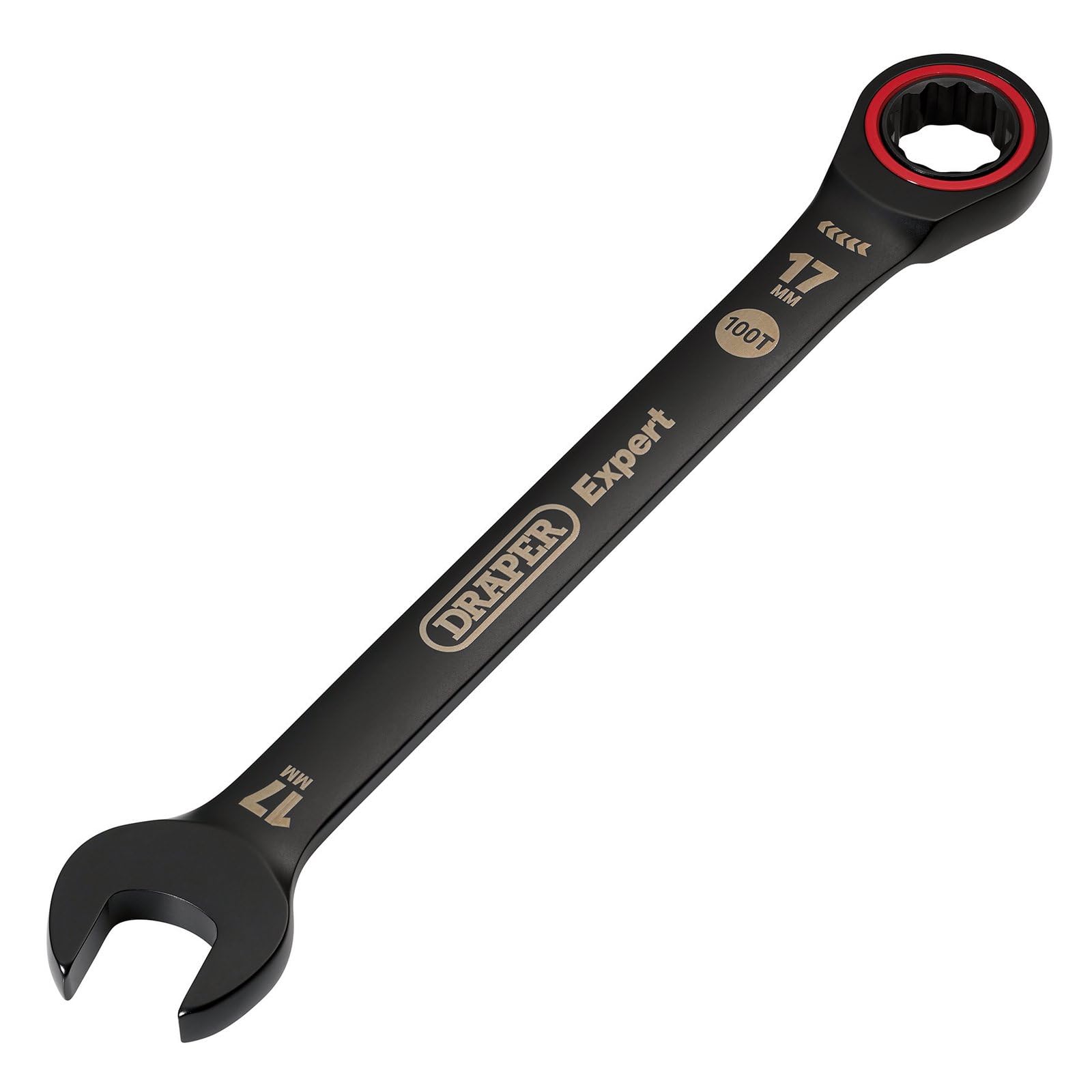 Draper Expert Hi-Torq Ratchet Combination Spanner 17mm