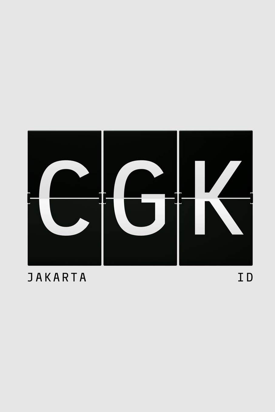 CGK Jakarta ID: Jakarta Travel Composition Notebook Traveler’s Journal in Indonesia