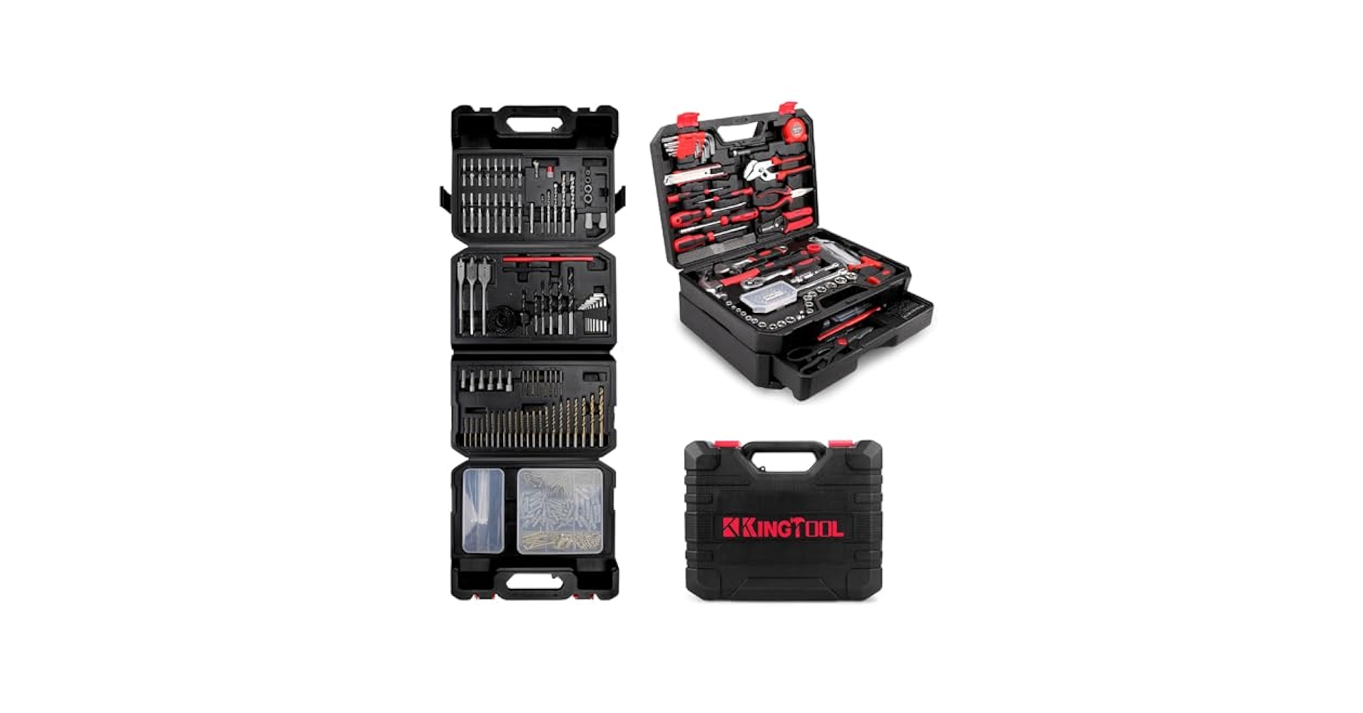 KingTool 325 Piece Home Repair Tool Kit Bundle with 418 PCS