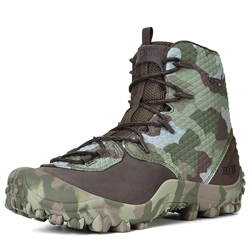 XPETI DUTY Men's Bravo Leather Military Boots Waterproof Tactical Boots