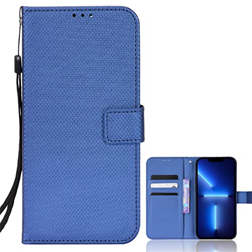 Wallet Case for Nokia HMD Pulse Pro Case Nokia HMD Pulse Pro Diamond pattern Folding Stand PU Leather Wallet Flip Cover protector case with Card Slots