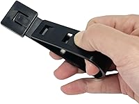 Vista 2 de Durable Tactical Molle System Tactical Clips Strap 3 Pack