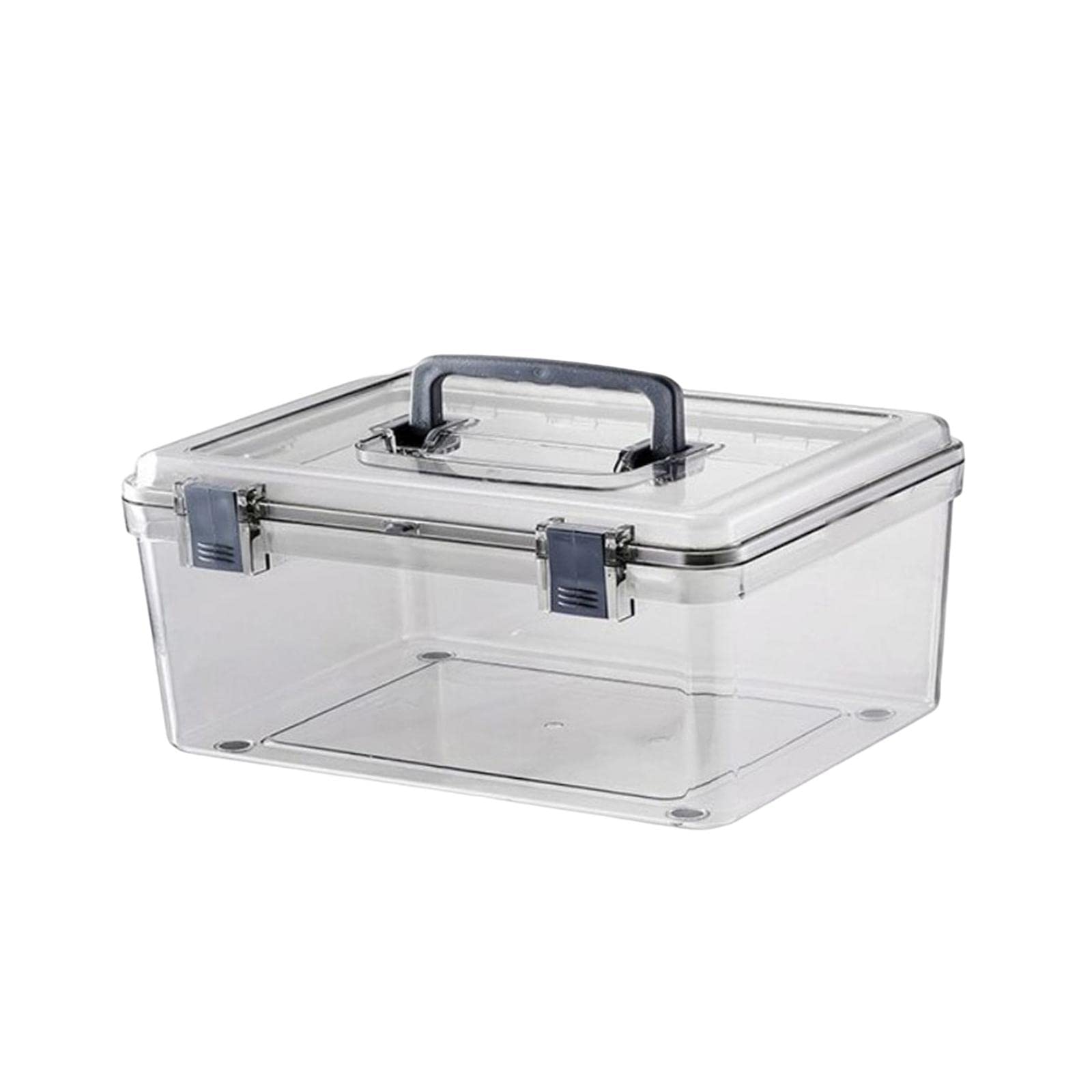 Caja de cámara portátil, caja seca impermeable, con asa, funda para cámara (M)
