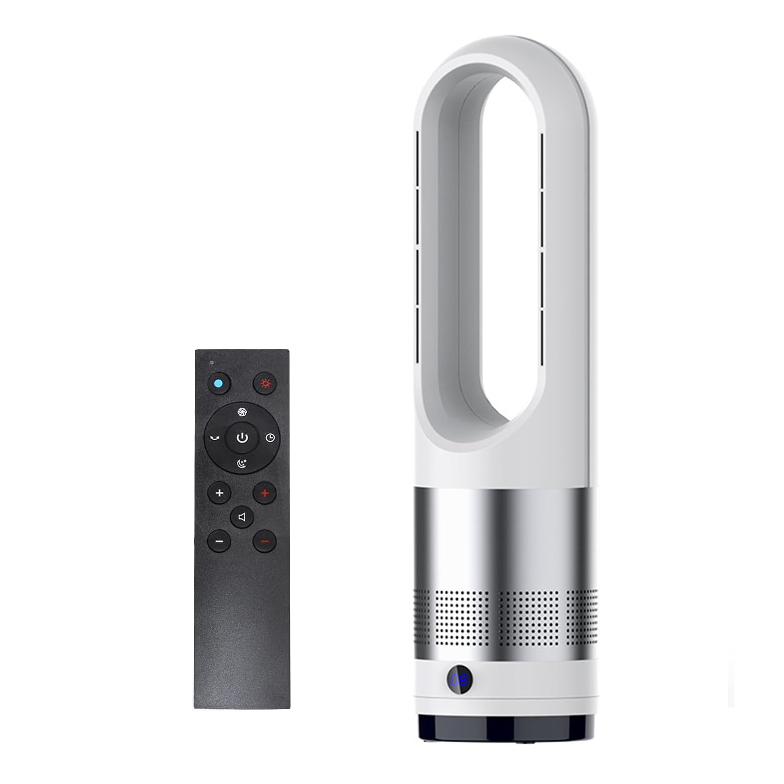 Amazon | Skypearl タワーファン 羽根なし 扇風機 冷暖房 静音 省エネ