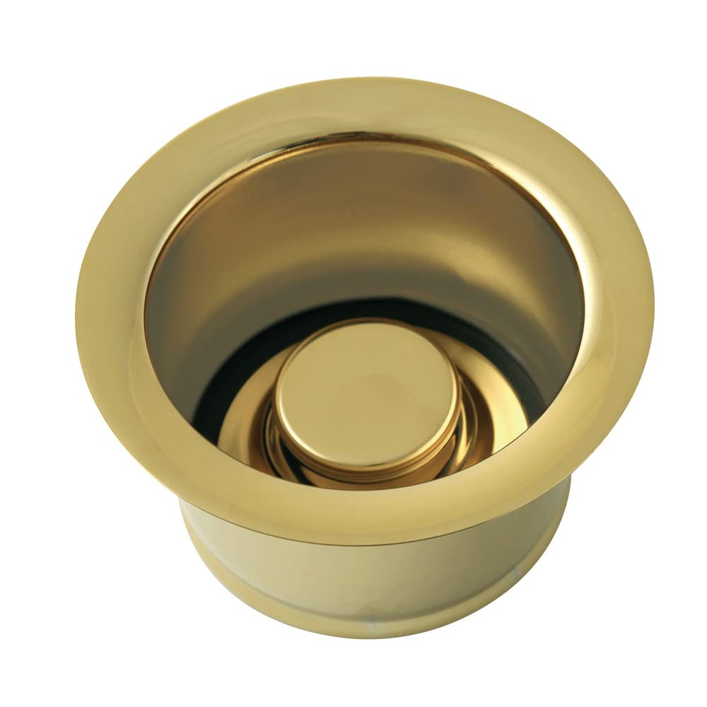 Kingston Brass BS2002 Made to Match Extended Disposal Flange, Polished Brass, 4.5 x 4.5 x 2.63