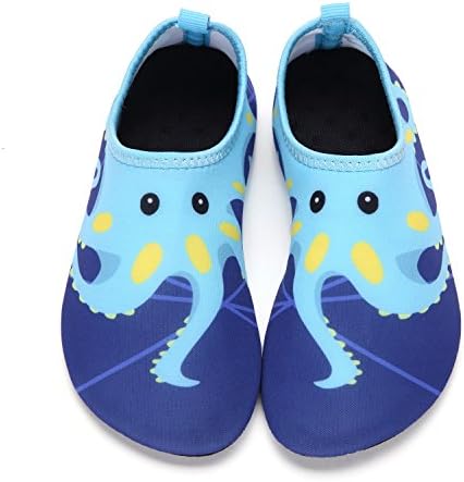 DKRUCAK Kids Swim Water Shoes Baby Boys Girls Toddler Quick-Dry Barefoot Aqua Socks Shoes for Beach Pool Surfing Walking