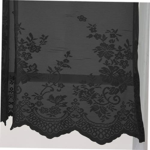 Cortina corta de encaje Cabilock elegante y resistente al sol para ventanas de cocina 6