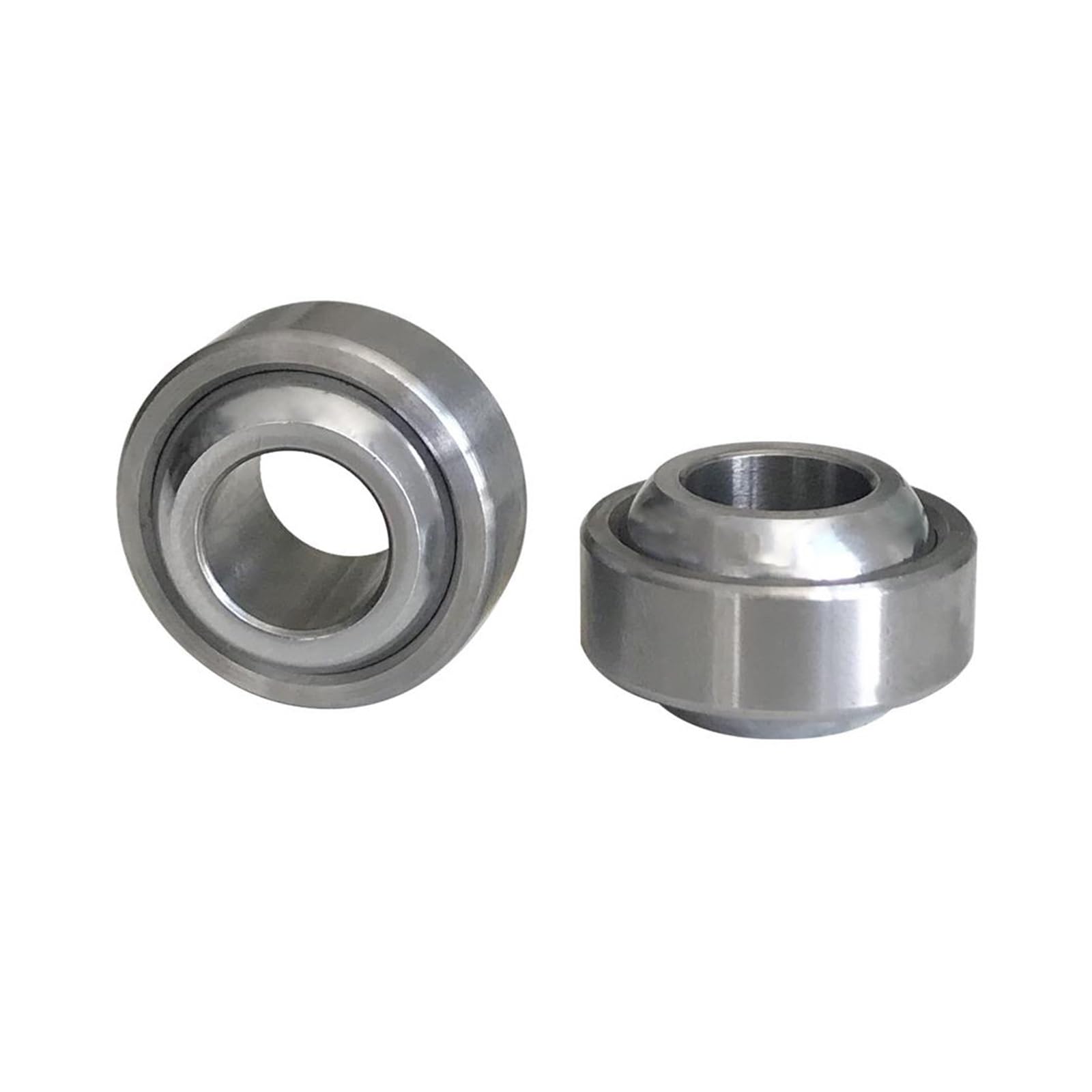 CAALO 4 pezzi Cuscinetti a sfere oscillanti GEH10C GE10FW 10x22x12x7 snodi sferici Acciaio al cromo, Acciaio al carbonio Bianchi