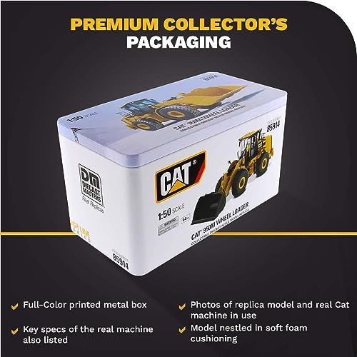 Modelo de Cargadora de Ruedas Caterpillar 950M 1:50 miniatura 6