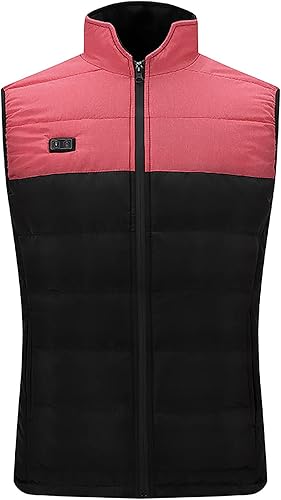 Miniatura 3 de Heated Vest For Men Women Winter Warm Zip Up Electric Smart Heating Vest Lightweight Unisex Heated Coat (NO Battery)