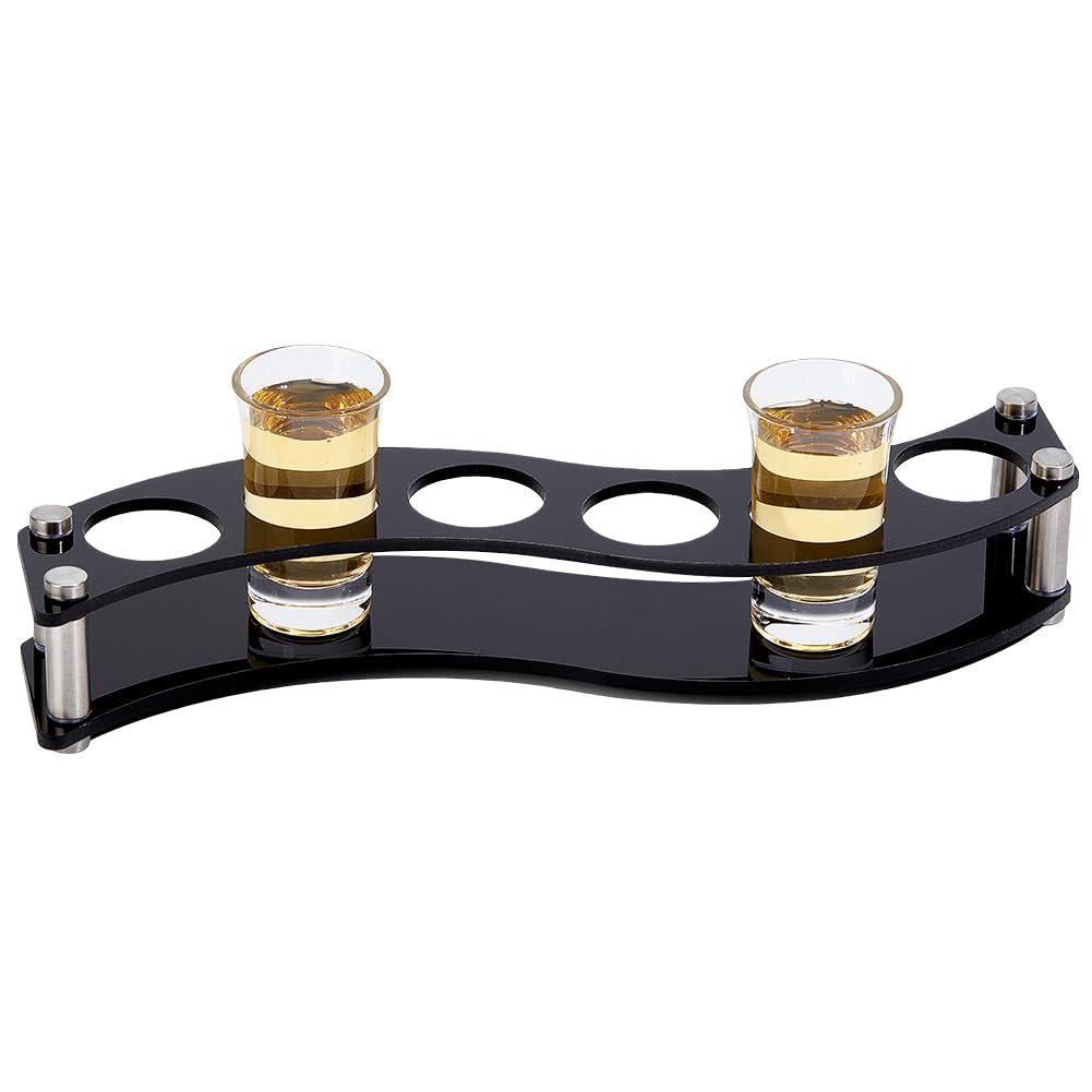 Support de service pour verres à vin et shooters contre la casse