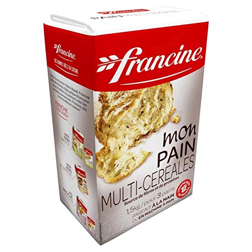 FRANCINE - Farine Pain Multi Céréales 1,5Kg - Lot De 2