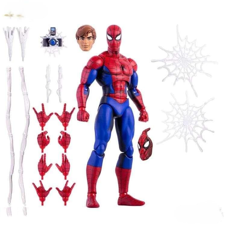 Figurine Spider-Man Mondo 1:6 réplique officielle animée peinte à la main