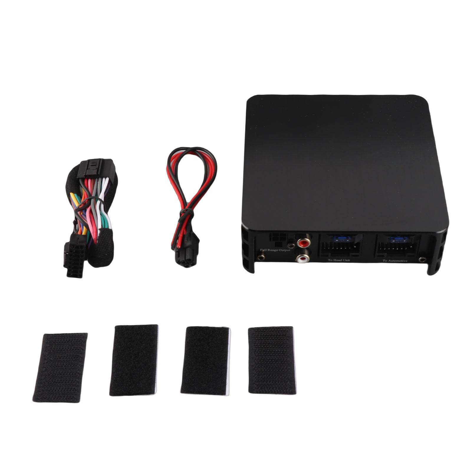 Amplificador de coche DSP 320W 6 canales Clase AB para estéreo de coche Android, mejora la calidad del sonido aleación de aluminio (6 canales)
