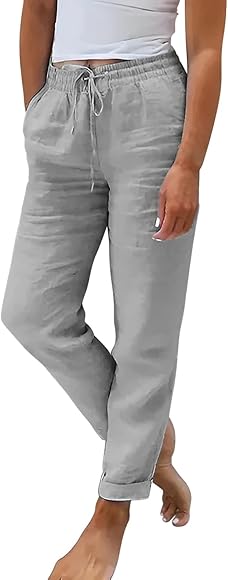 Pumphose leinen damen Outlet