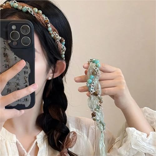 Waist Belt,mesh Weaving Cotton,Adjustable Multiway Body Chain & Hair Accessory 6