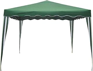 GAZEBO in acciaio verniciato (MT 2 X 3 - COLORE VERDE)