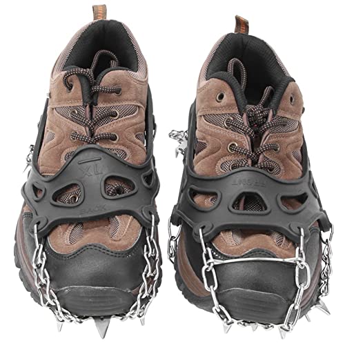 Crampons antidérapants pour chaussures de randonnée en plein air hiver