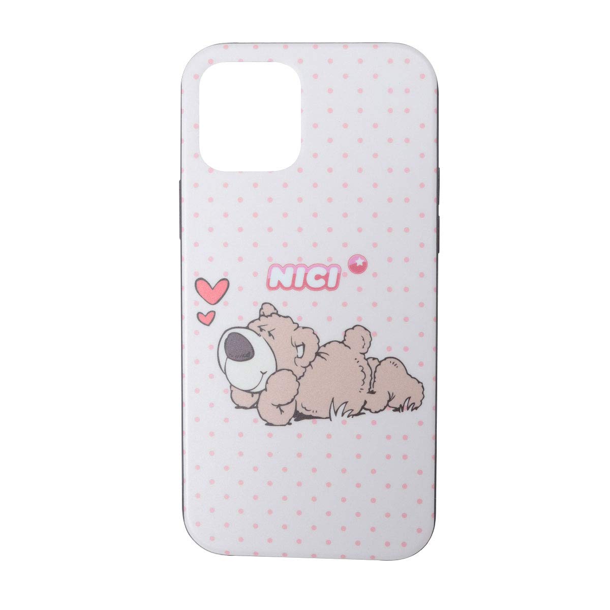 Coque NICI Ours Marron Blanc iPhone 12 Pro dos hybride rigide - 6