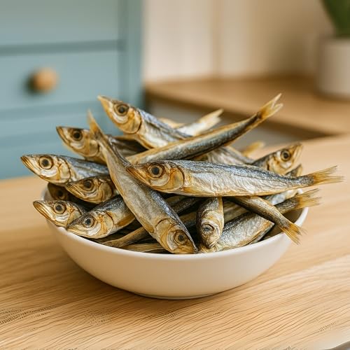 Gaczoo - Sprotten für Hunde Getrocknet - Getrockneter Fisch für Hund - 100% Trockenfisch, Hundeleckerli, Trainingsleckerli - ohne Zusätze, reich an Omega 3, Fettarm - 1kg
