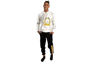 Garfield Adult Comfy and Cozy Hoodie Jogger Combo