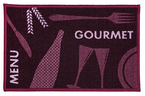 Tapete para Cozinha 40x60 cm Kitchen Menu - Kapazi