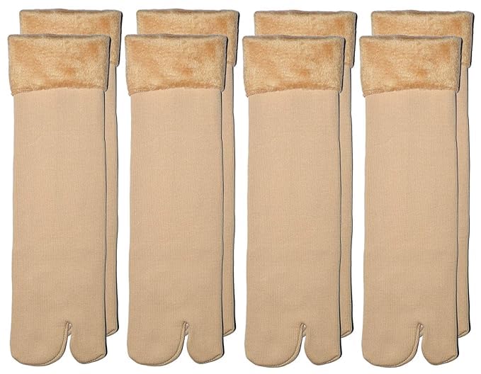 Sizzers Winter Thermal Toe Dark Colour Wool Heavy Duty Warm Ankle Length Socks Women/Girls Winter Socks (Set of 4 Pair)-image-16