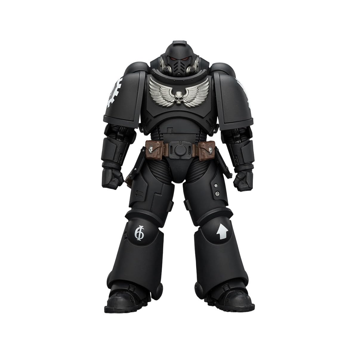 JOYTOY Warhammer 40K Intercessor with Bolt Rifle, Bolt Pistol and Chainsword 1:18 Scale 4.84inches Action Figure (Iron Hands)