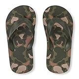 The Children's Place Unisex-Child Bb Camo Ff Flat Sandal