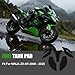 Tank Pads for ZX6R with Strong Adhesive - Motorcycle Fuel Tank Corner Protector Anti-Slip Tank Grips for ZX-6R 636 2009-2025