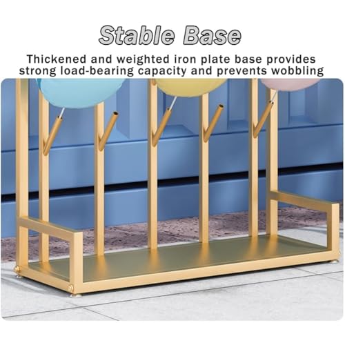 Soporte de exhibición de metal, accesorio de venta al por menor de una cara para juguetes, pies ajustables para mayor estabilidad, base de hierro resistente para eventos y fiestas, solución de