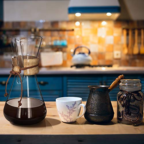 AGOGO Pour Over Kaffeemaschine Set Classic Serie mit Filter 6 Tassen – Bild 3