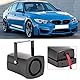Aramox Car Buzzer Alarm, Rückwärts Piepser Auto, Universal 12V Rückfahrsummer 115db Auto Rückfahralarm Backup Horn Beeper Summer Schwarz