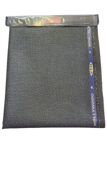 Hollywood Rich Class Men's Formal Trouser Fabric,DAR BLUE-picture-43