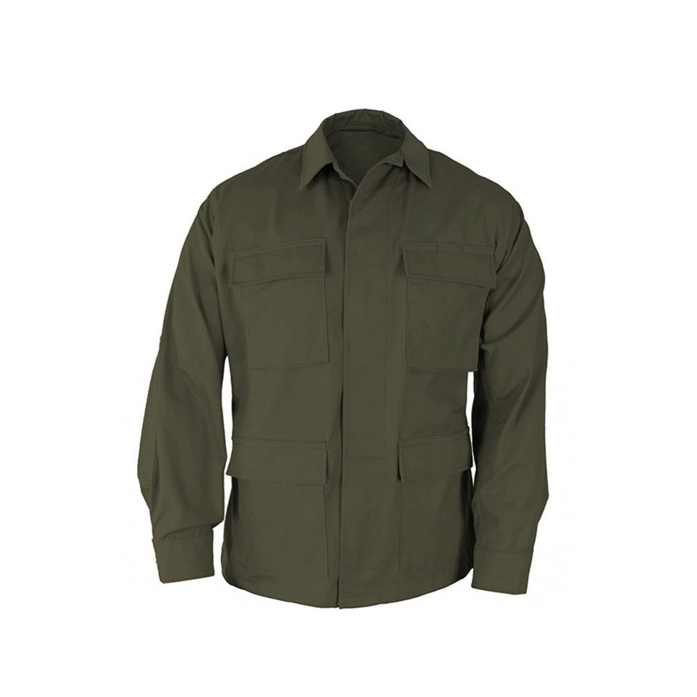 propper Uniform BDU Coat Regular Length 60/40 Cotton/Polyester Ripstop Olive XLR-picture-44
