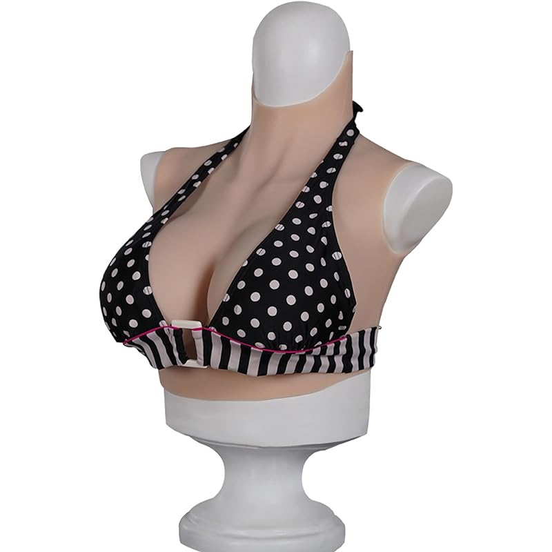 シリコンバスト巨乳社製人工乳房 シリコーン充填 H カップ 偽乳 女装 ...