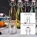 ZEBEIYU 32oz Beer Bottle,Swing Top Glass Kombucha Bottles with Stoppers for Brewing, Beverages, Smoothies, Kefir, Beer, Soda, Juicing, Kombucha, Oil, Water, Milk, Vinegar(4 Pack)