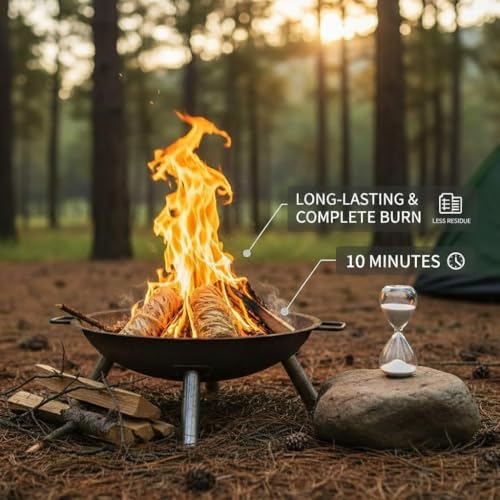 Fire Starters,72 Pcs,Fire Starter for Campfire,Grill,Fireplace - Image 3