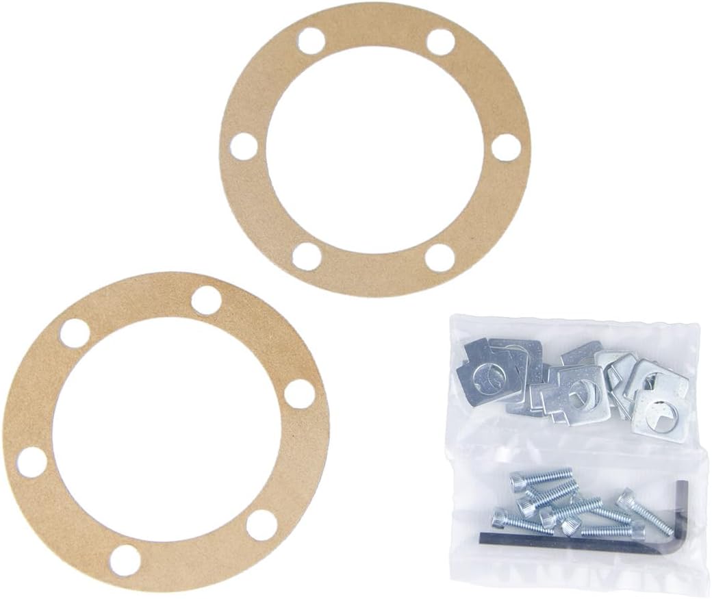 Mile Marker 457 Pair of Premium Manual Locking Hubs fits 1972-1986 CJ Universal (6-Bolt 27 Spline) and 1972-1980 Scout II | Replaces Original Equipment Manual and Automatic Hubs