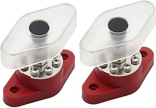 VICASKY 2 Peças Acessórios De Carro De Ônibus De Automóvel Para Acessórios Automotivos Bloco De Distribuição De Terminal De Bateria Bloco De Distribuição De Energia Bloco Conector