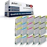 8x Black + 4x Cyan + 4x Magenta + 4x Yellow ( 20 Patronen ).