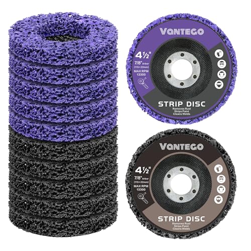 Vantego 10-Pack 4-1/2" Paint Stripping Discs